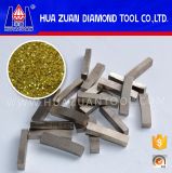 Customized 40X6X9mm Diamond Segment Marble Cutting Diamond Tips for Stone Block Splitting