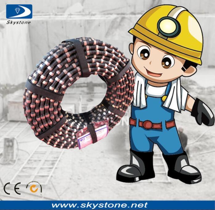 Diamond Wire Saw for Granite Quarry