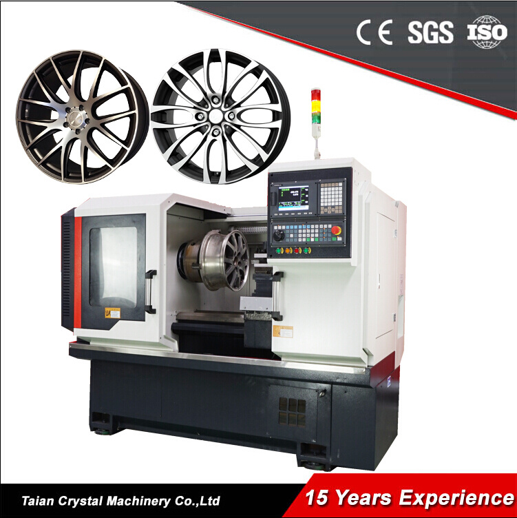 CNC Alloy Wheel Lathe Rim Repair Diamond Cut CNC Machine