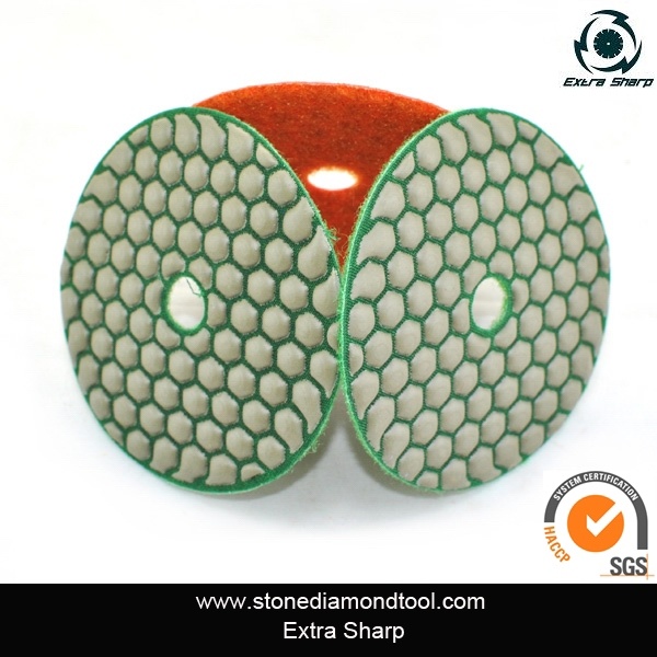 100mm Diamond Dry Polishing Pads for Stone