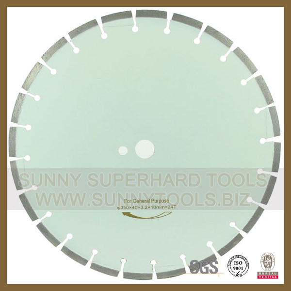 350mm Diamond Concrete Cutting Saw Blade