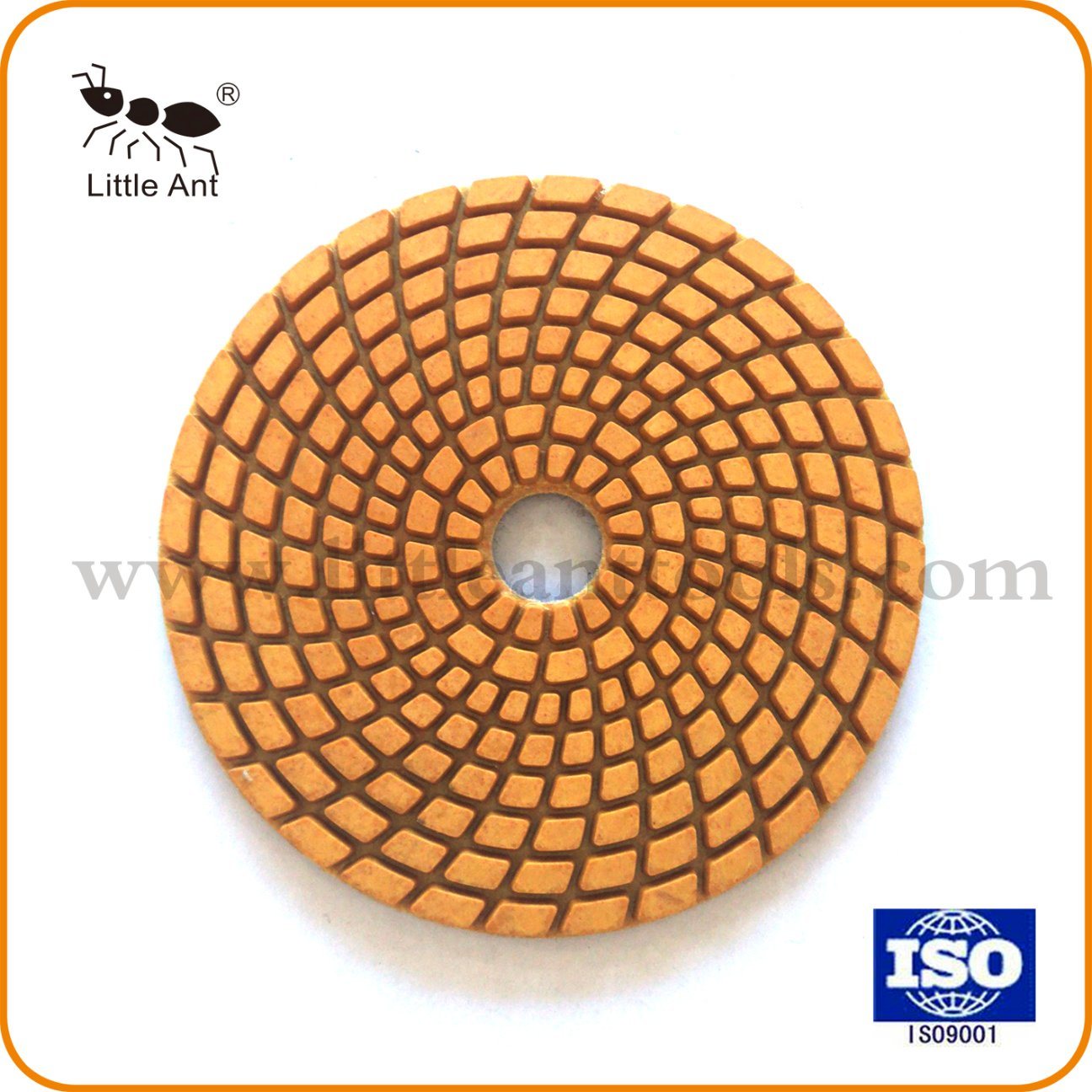 4 Inch Wet Use Floor Diamond Polishing Pads for Quartz Granite Polishing