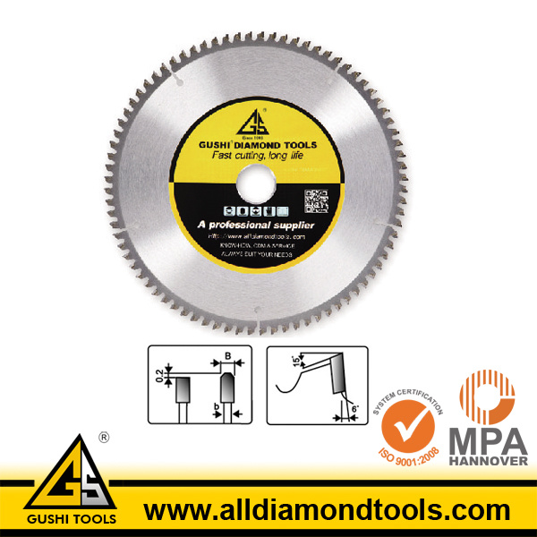 High Efficiency Tct Circular Saw Blade for Cutting Aluminum