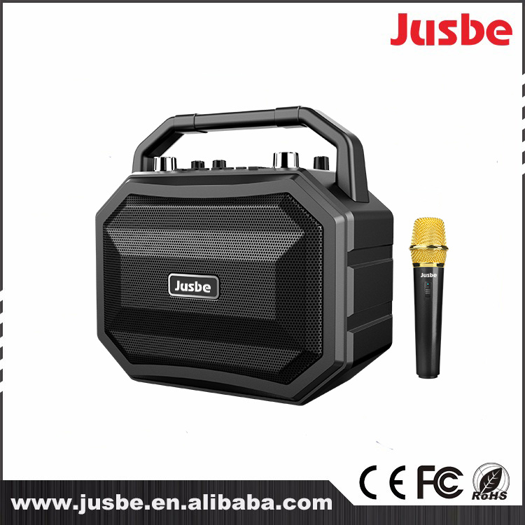 30W Powered Portable Trolley Active Karaoke Speaker