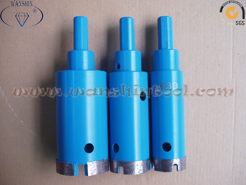 3-Sided Sintered Diamond Drill Bits for Granite