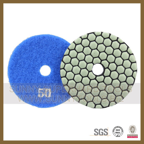 Flexible Dry Diamond Polishing Pad for Marble Granite Polish