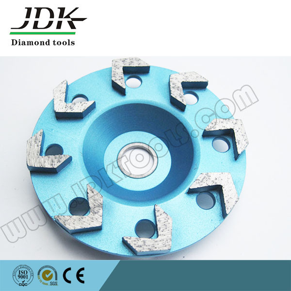 Diamond Arrow Cup Wheel for Concrete Floor Grinding Tools