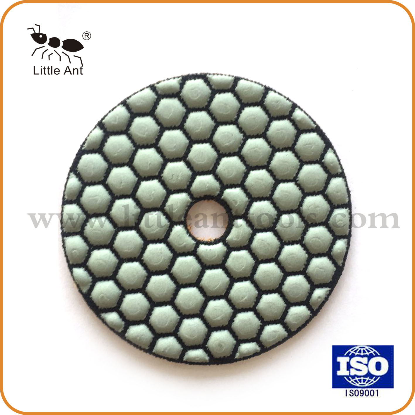 Factory Direct Sale 3 Inch Flexible Dry Diamond Polishing Pad for Marble Polishing