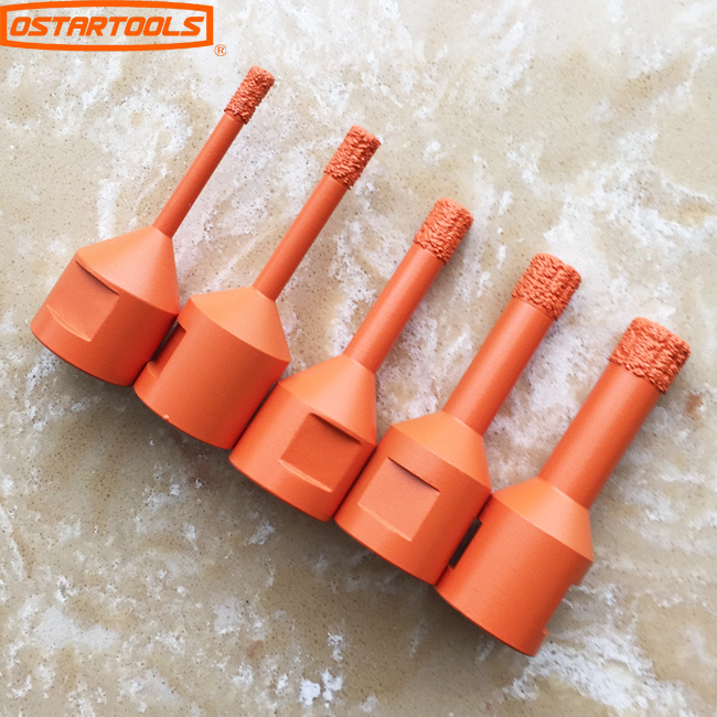 Vacuum Brazed Diamond Mini Shape Dry Core Drill Bit