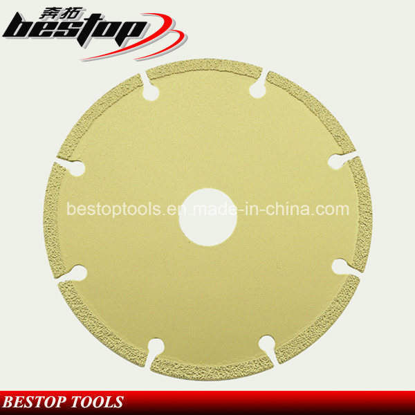 Vacuum Brazed Granite and Marble Stone Cutting Disc Saw Blade