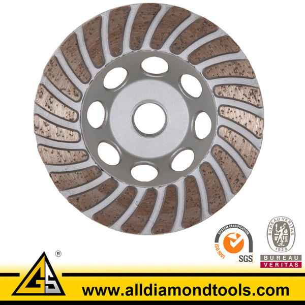 Turbo Diamond Grinding Cup Wheels for Concrete Floor