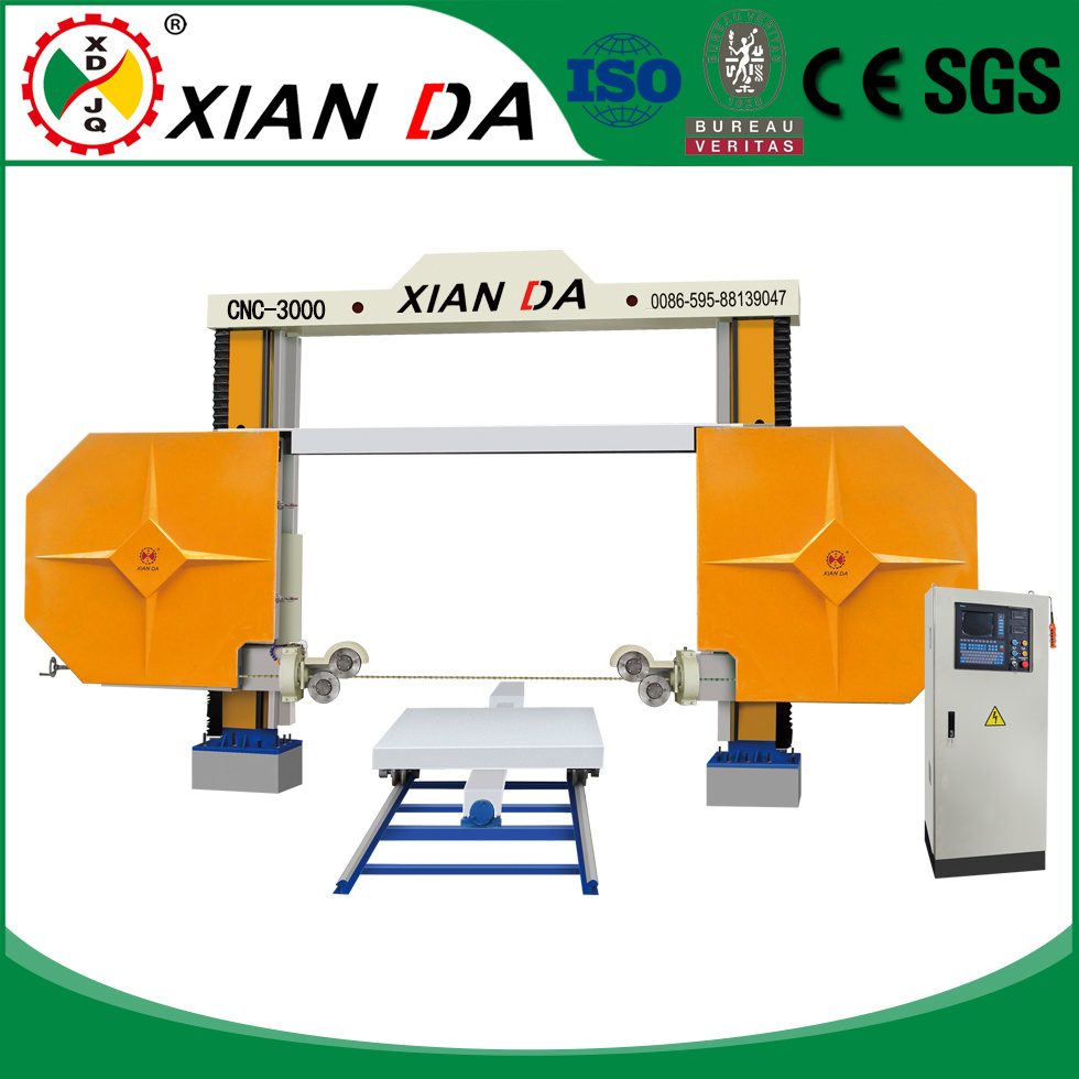 CNC Stone Wire Saw Cutting Machine