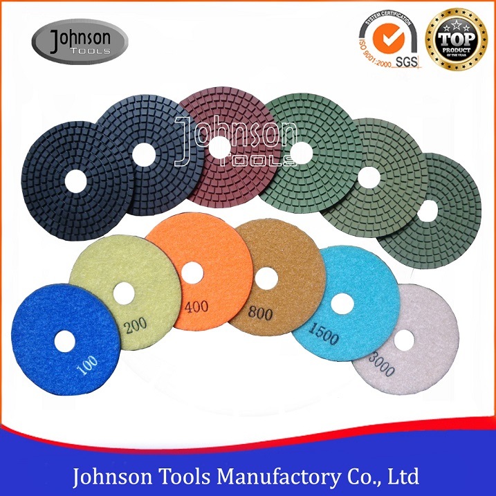 75-180mm Diamond Wet Polishing Pad for Granite