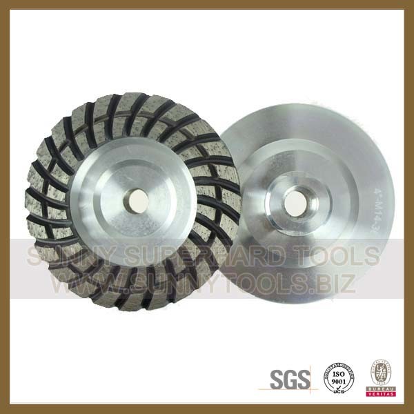 Diamond Weld Turbo Cup Wheel for Grinding Stone