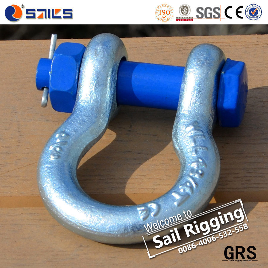 High Quality Galvanized Us Drop Forged Anchor Shackle