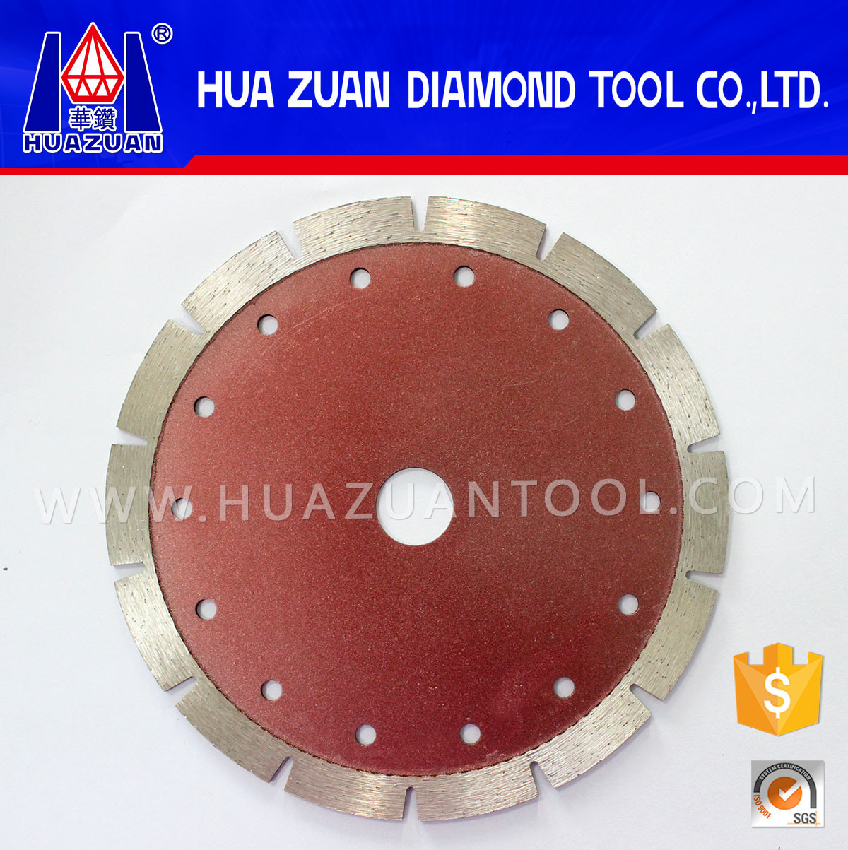 Fast Cutting 180mm Diamond Saw Blade