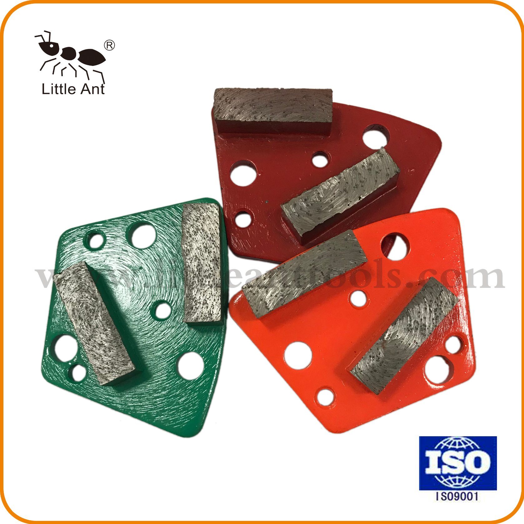 High Quality Straight Segment Medium Bond Diamond Grinding Shoes