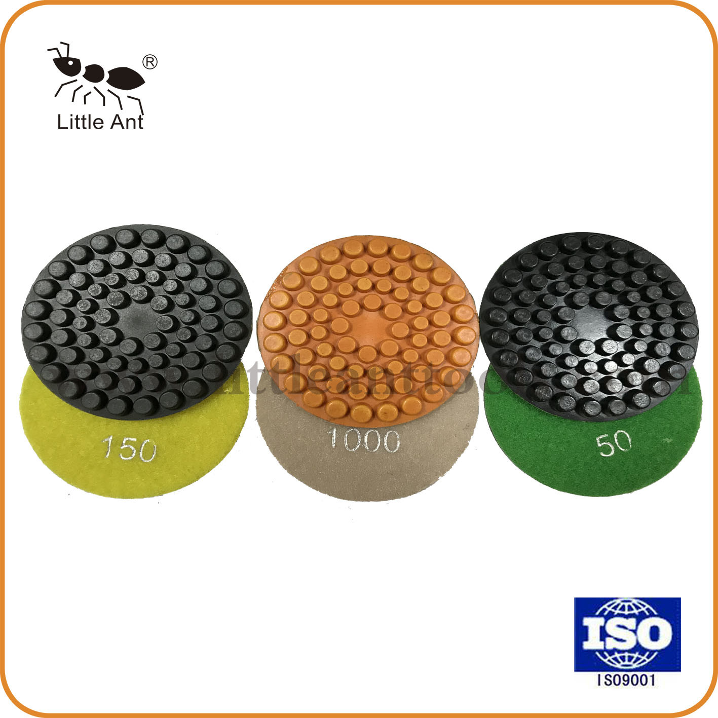 8 mm Concrete Polishing Pad, Diamond Tool for Concrete, Marble, Granite