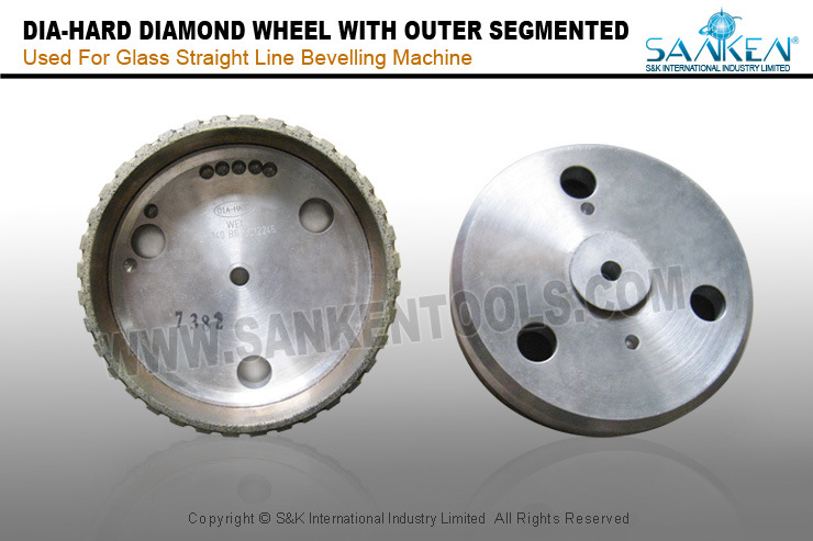 Diamond Wheel with Outer Segmented