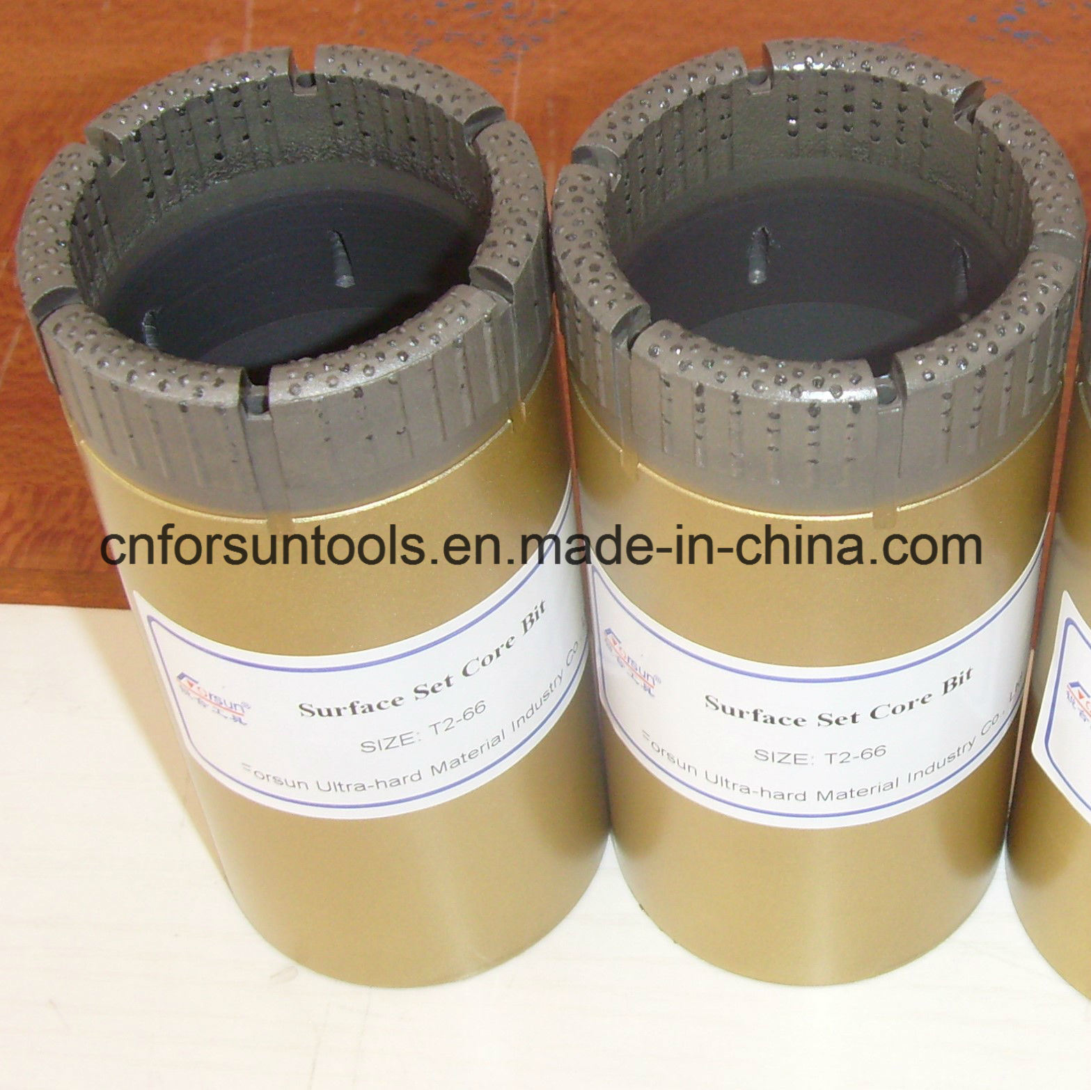 T2-66 Surface Set Diamond Core Drill Bit