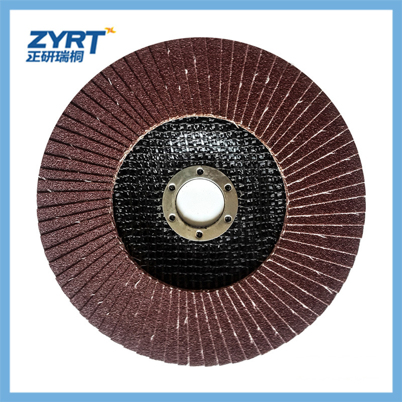 T27 & T29 Brown Fused Alumina Flap Disc Flap Wheel 100mm