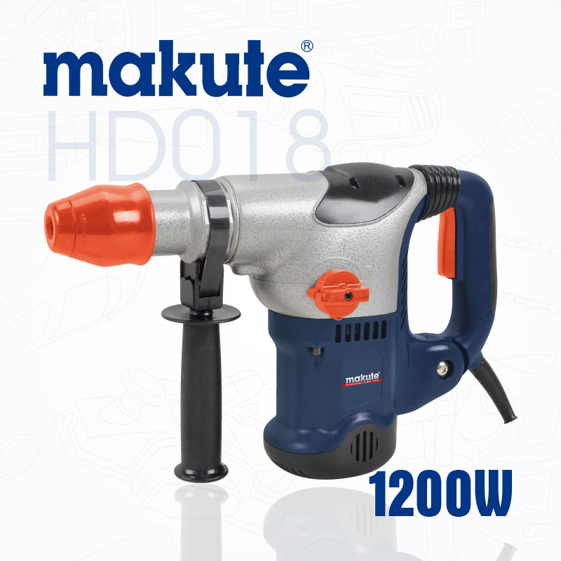 Makute High Efficient 800W 38mm Rotary Hammer Drill (HD018)