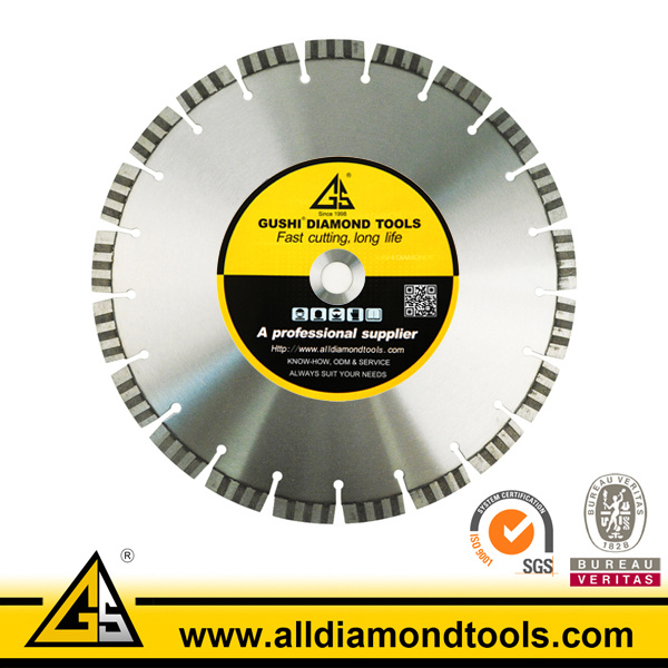 Sintered/Hot Pressed Turbo Segmented Diamond Saw Blade