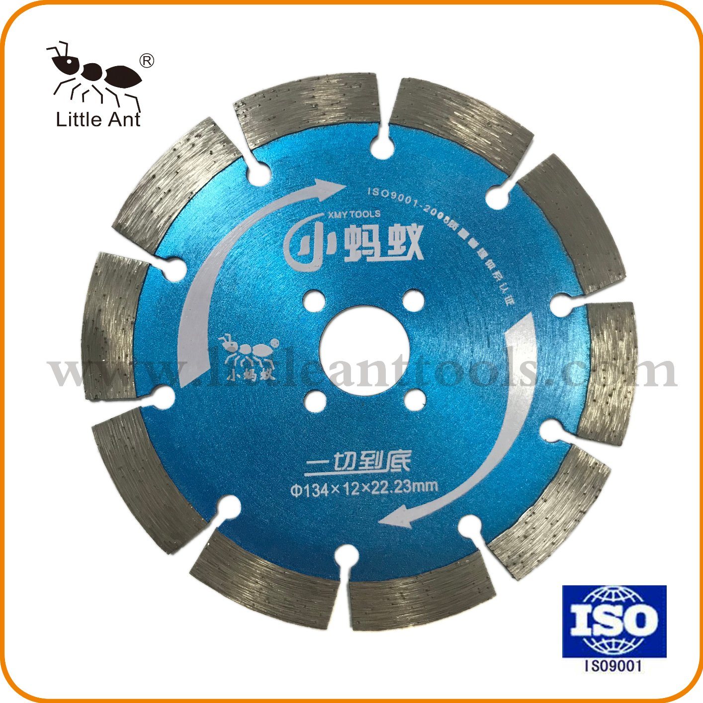 134mm Dry Diamond Saw Blade Power Tools Hot-Pressed