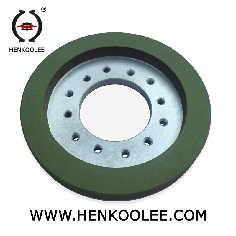 200X80-6MB (105/110) -25X15mm Continuous Rim Resin-Bond Diamond Dry Grinding Wheel