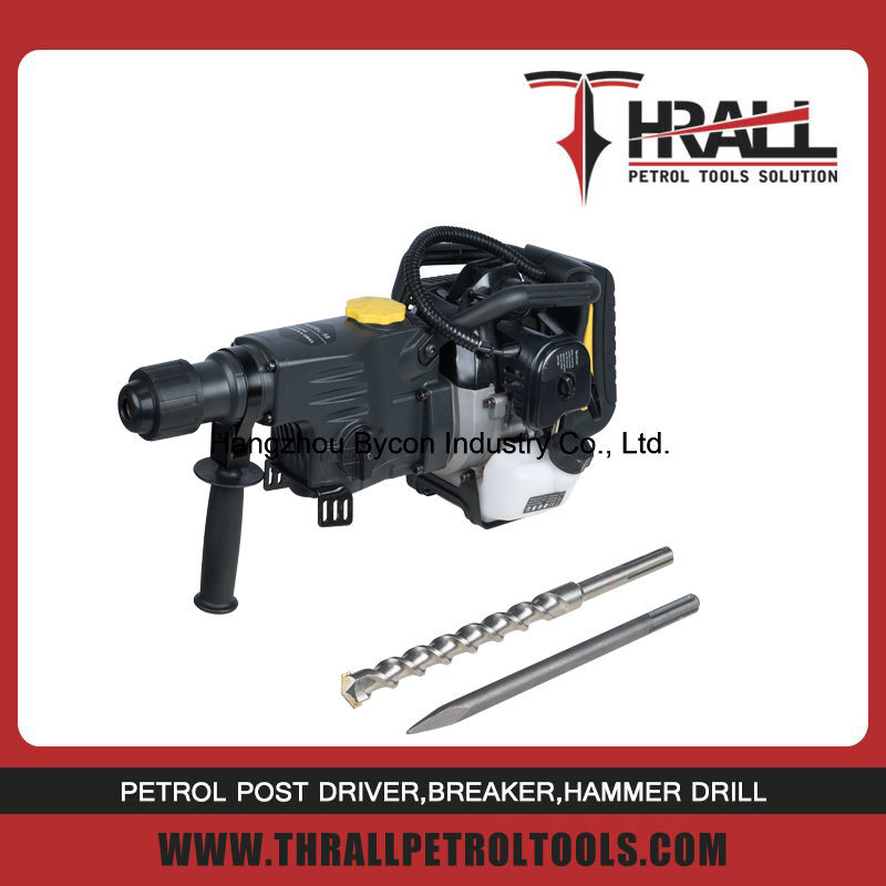 Rotary hammer drill / gas power jack hammer