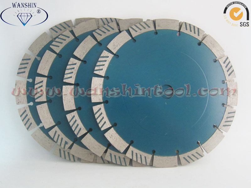 9'' Diamond Saw Blade with Turbo Segments for Granite Sandstone