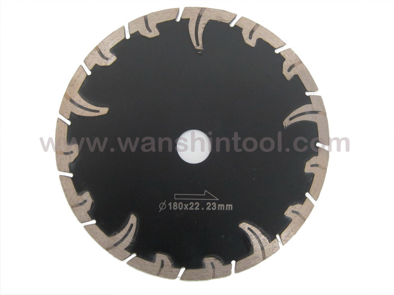 Hot-Press Diamond Saw Blade with Protective Teeth