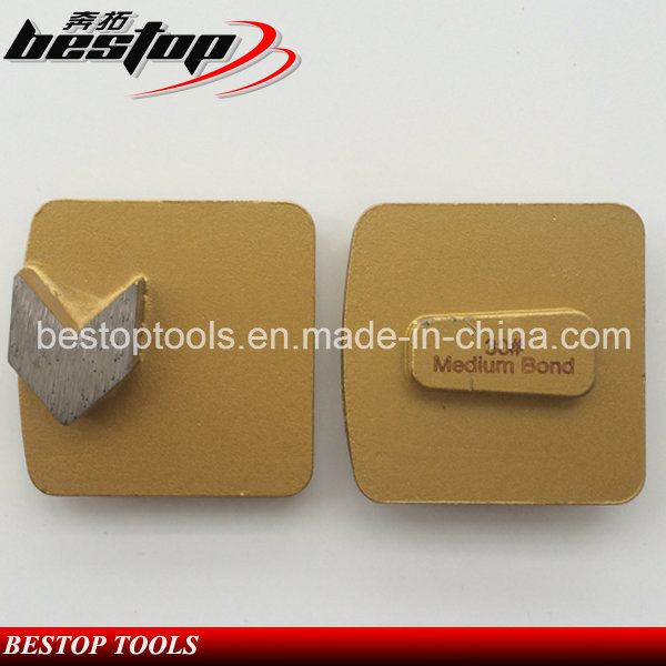 Medium Bond Arrow Diamond Concrete Grinding Shoe