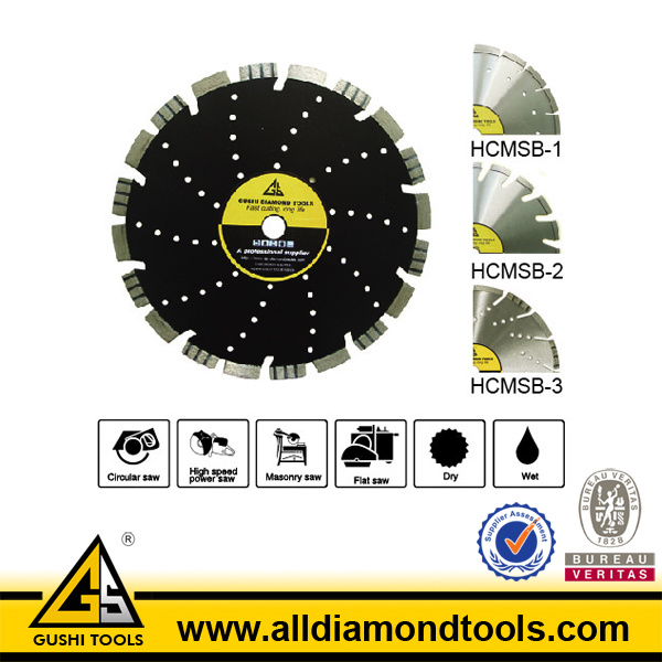 Circular Combo Diamond Saw Blade for Masonry Material