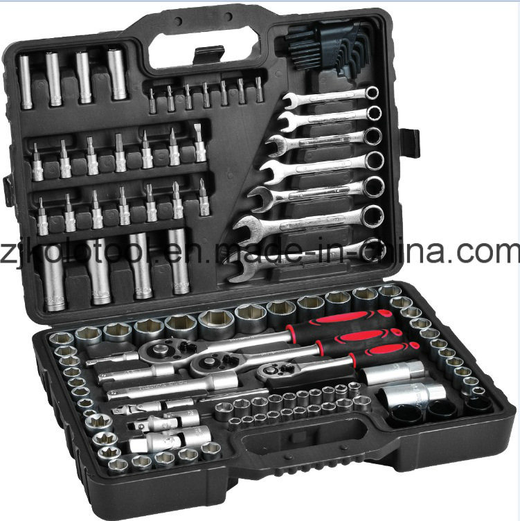 120PCS Carbon Steel Drive Socket Set Auto Repairing Socket Set