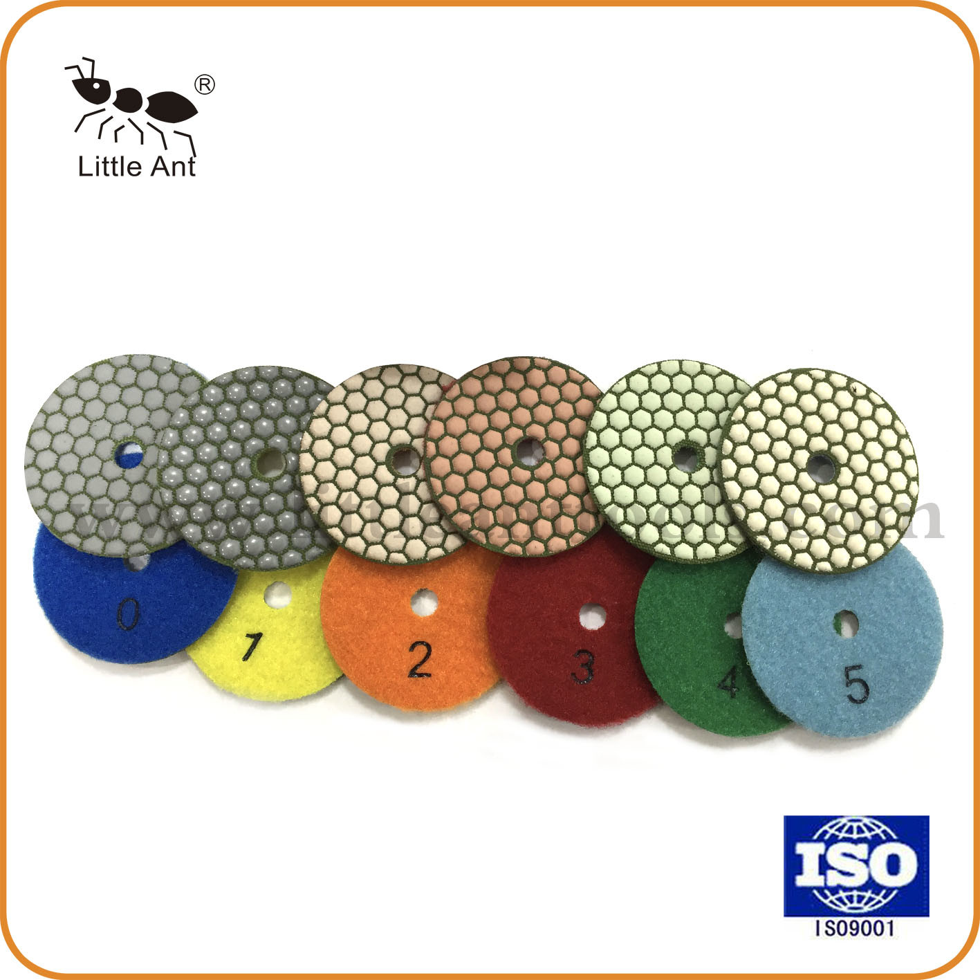 Resin Bond Dry Flexible Diamond Grinding Polishing Pad