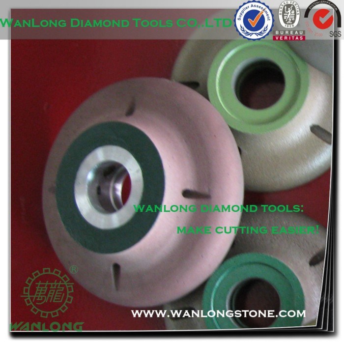 Diamond Profile Wheel 1/2 Radius-CNC Diamond Grinding Wheels for Stone Profiling