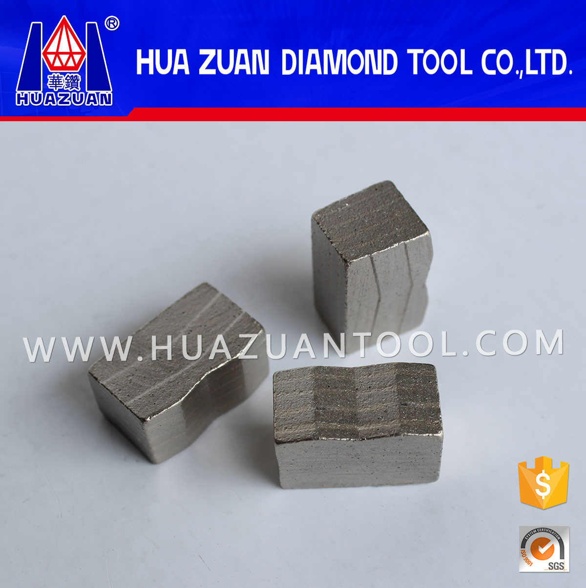 Stable Performance Diamond Segment for Stone Granite Marble Sandstone