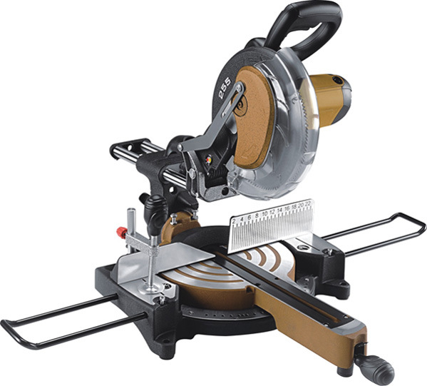 1800W 6000rpm Metal Cutter Sliding Miter Saw