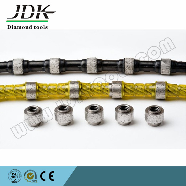 Stationary Diamond Wire Saw Cutting Granite Marble Block