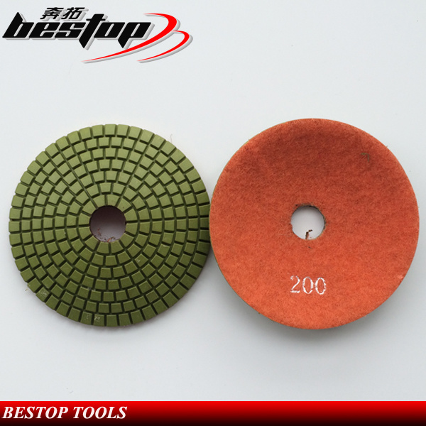 Concave Wet Diamond Polishing Pads Tools