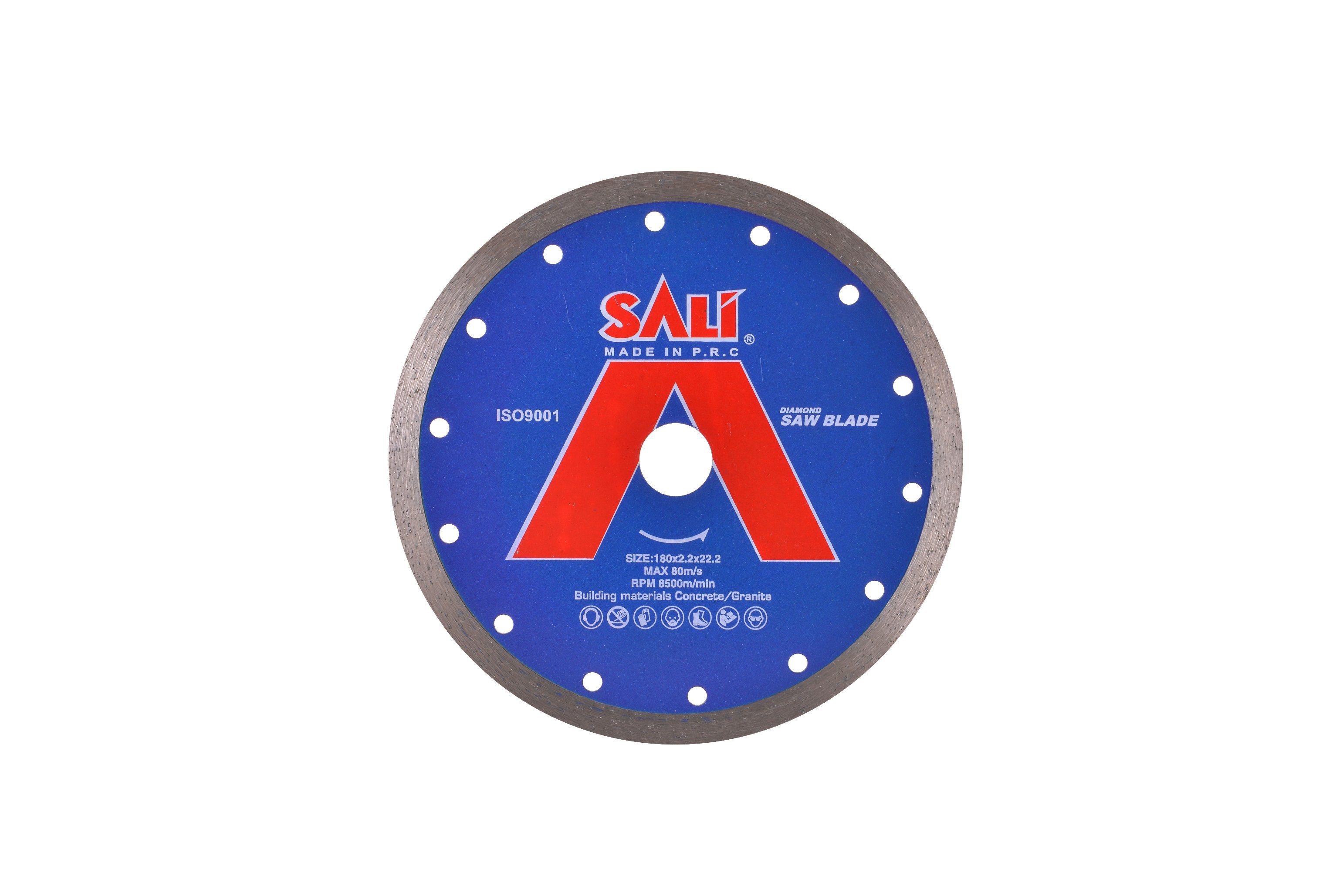 Continuous Rim Diamond Saw Blade for Marble Stone Granite Concrete