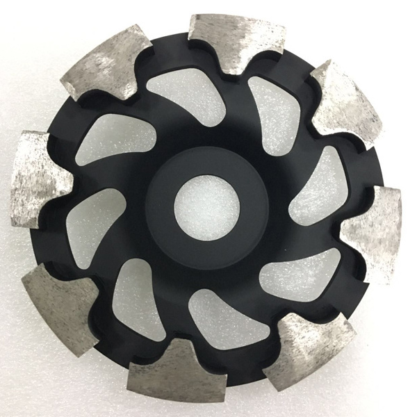 130mm Diamond T Segment Grinding Cup Wheels for Concrete Floor