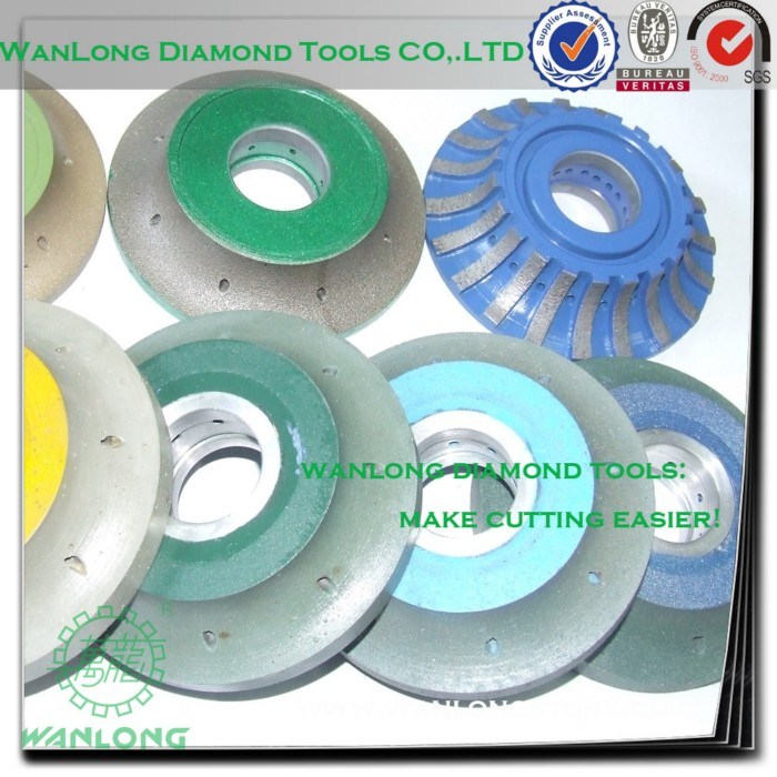 Profile Carbon Wheel-Diamond Profile Design Wheel for Sandstone and Limestone Edge Grinding