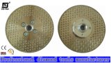 Two Sides Starred Electroplated Blade with Flange (M14)