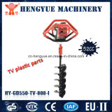 2-Stroke Gasoline Manual Ground Auger, 52cc Gasoline Ground Drill